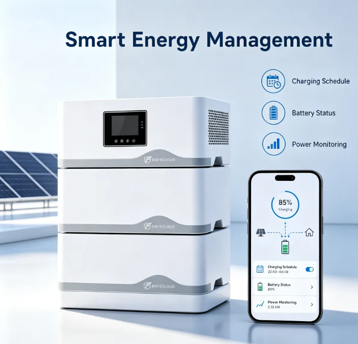 Balcony Energy Storage 2.5KWH 5KWH 7.5KWH Home UPS Solar Balcony Battery With Microinverter All In One Balcony Solar PV System