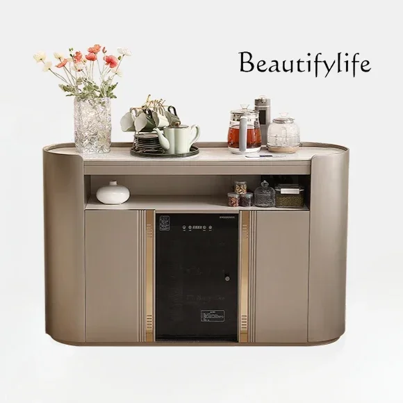 

New smart tea bar machine with tea-making multi-functional cabinet, living room household dining side integrated cabinet