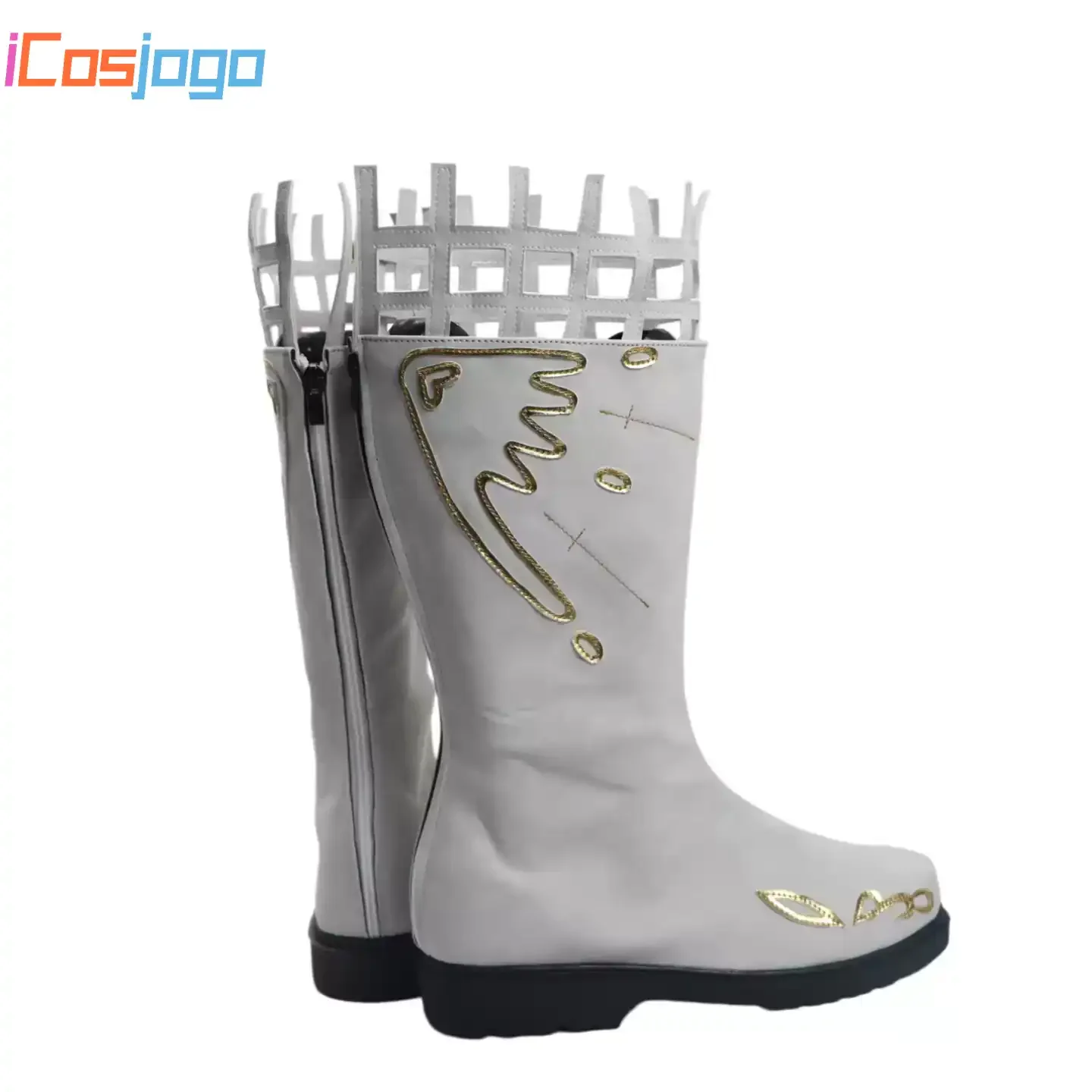 Virtual YouTuber	Kagami Hayato  Cosplay Shoes Halloween Carnival Boots PU Leather Shoes Cosplay Costume Prop