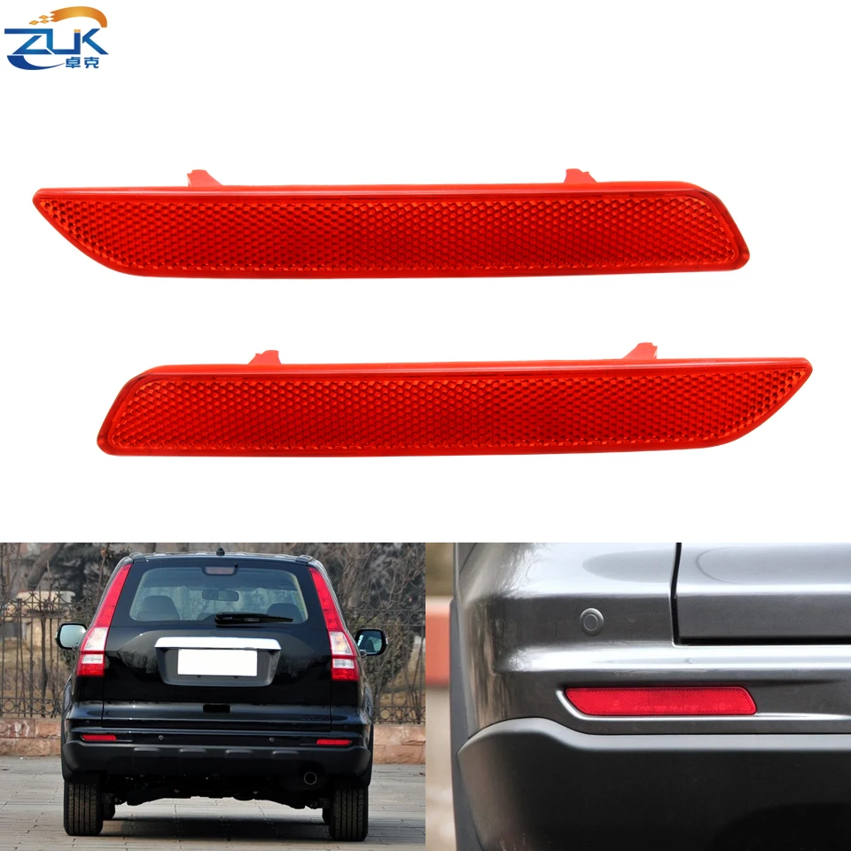 Zuk lâmpada refletora do para-choque traseiro do carro para honda crv 2010 2011 re1 re2 re4 luz de nevoeiro traseira lâmpada de nevoeiro oem: 3555-swa-h11 33505-swa-h11