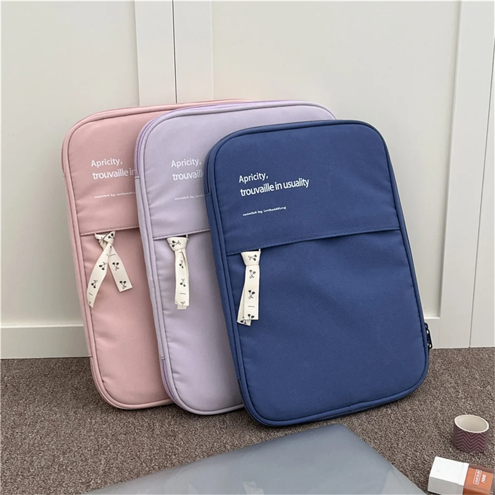 New Oxford Cloth Storage Bag for Ipad Pro 11 12.9 Air4 10.9 Xiaomi Mi Pad 5 Tablet Case Macbook Air 13.3inch Notebook Pouch 2023