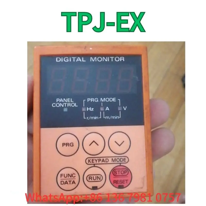 

second-hand Frequency converter panel TPJ-EX test OK Fast Shipping