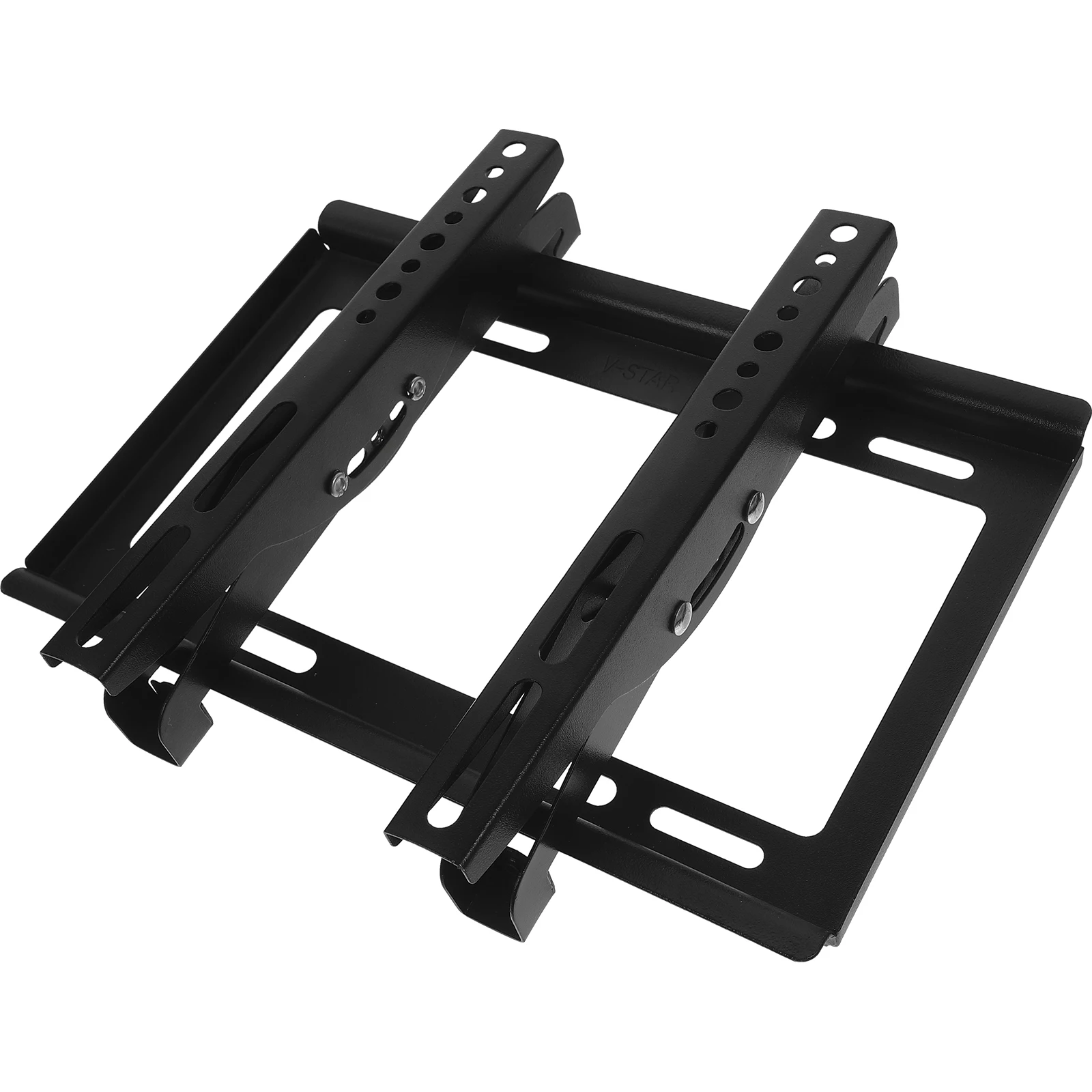 

Universal Wall Mount Bracket 17-43 Inch Sturdy Iron Adjustable Tilt PC Monitor Stand Space Saving Design Easy Installation