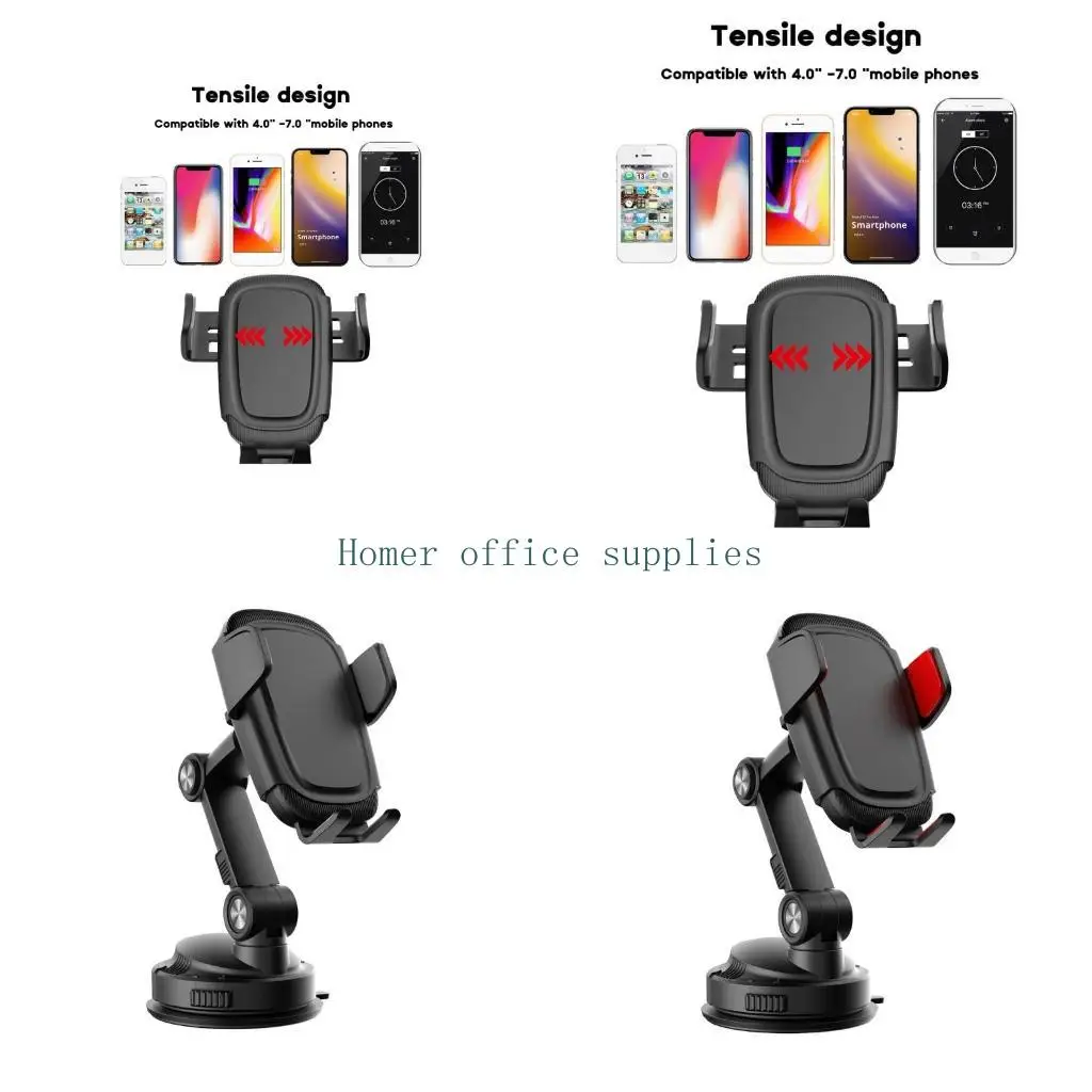 

K43B 360 ° Universal Car Mount Holder Stand Dashboard для мобильного телефона GPS