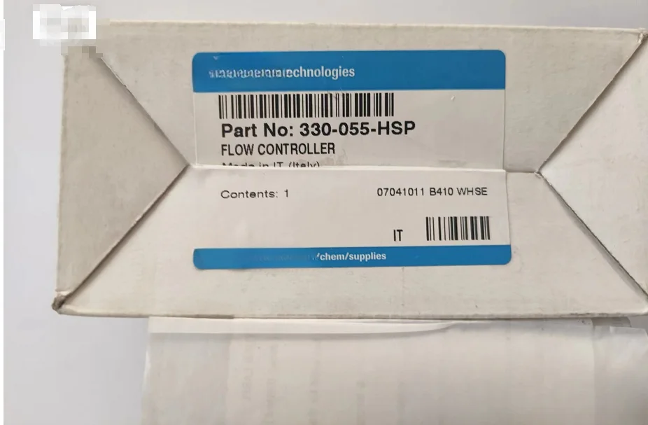 

Для клапана управления потоком Agilent 330-055-HSP