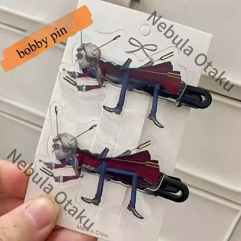 Accessoire de coiffure Identity V : Pince à cheveux fantaisie Frederick Kreiburg – Produits dérivés du jeu, idéal pour le cosplay entre collègues