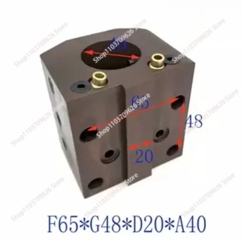 Numerical control lathe turret tool holder U drilling tool holder Boring tool holder Oblique F79*G37*D20*50 F80xG40xD20x opening
