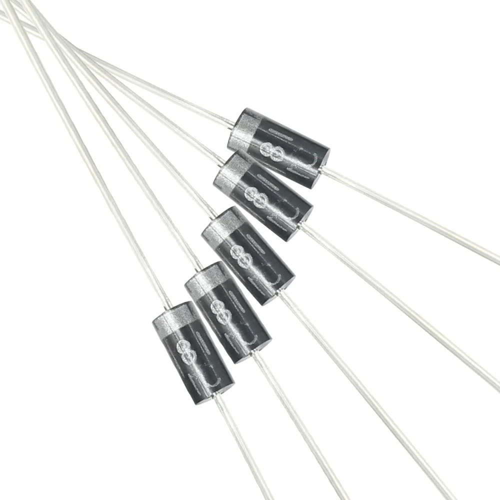BoardCore Diode 100pcs 1N5819 IN5819 DO-41 1A 40V Schottky Diodes Rectifier Diode Kit