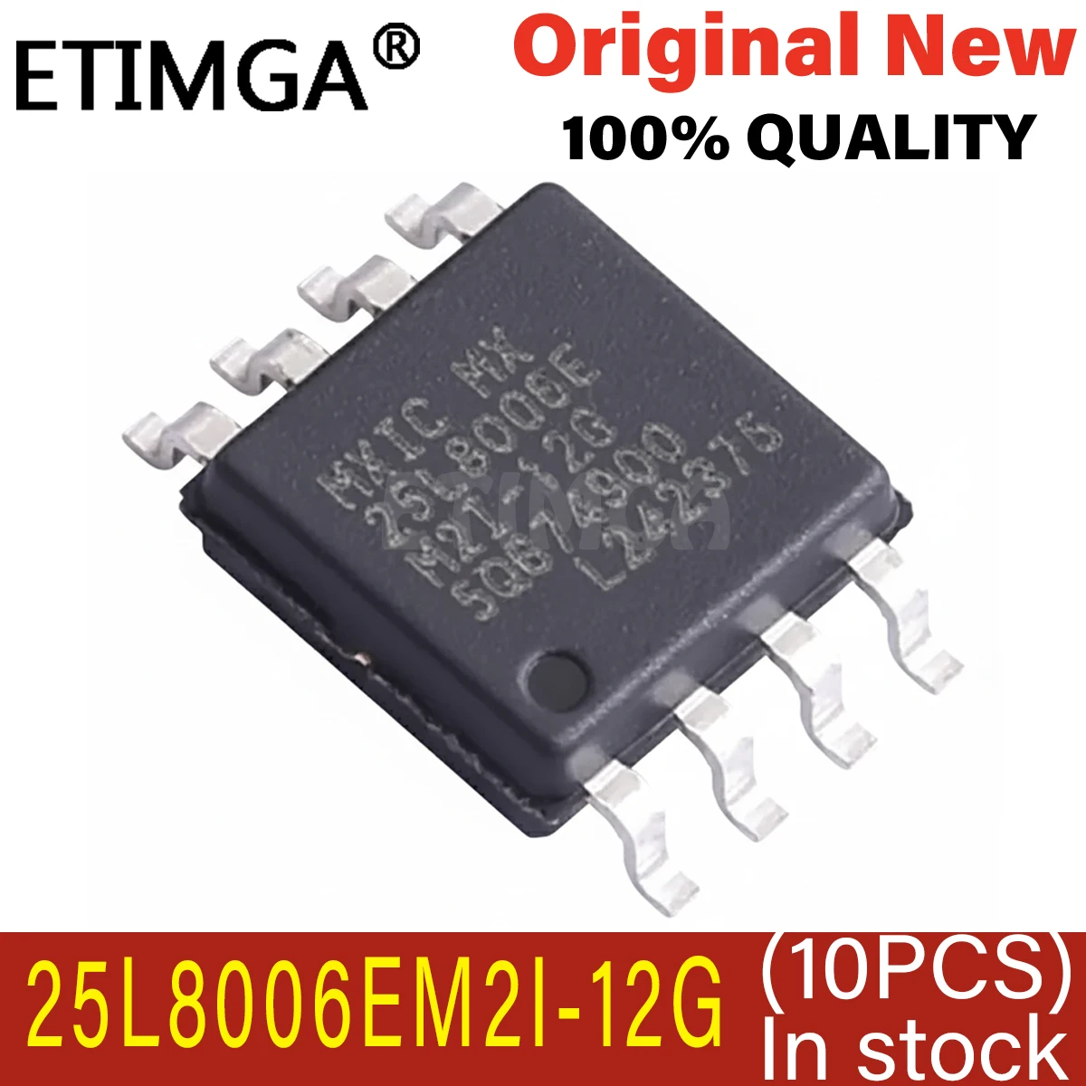 (10pcs) 100% New 25L8006E 25L8006EM2I-12G MX25L8006EM2I-12G SPI 8Mbit sop-8 in stock