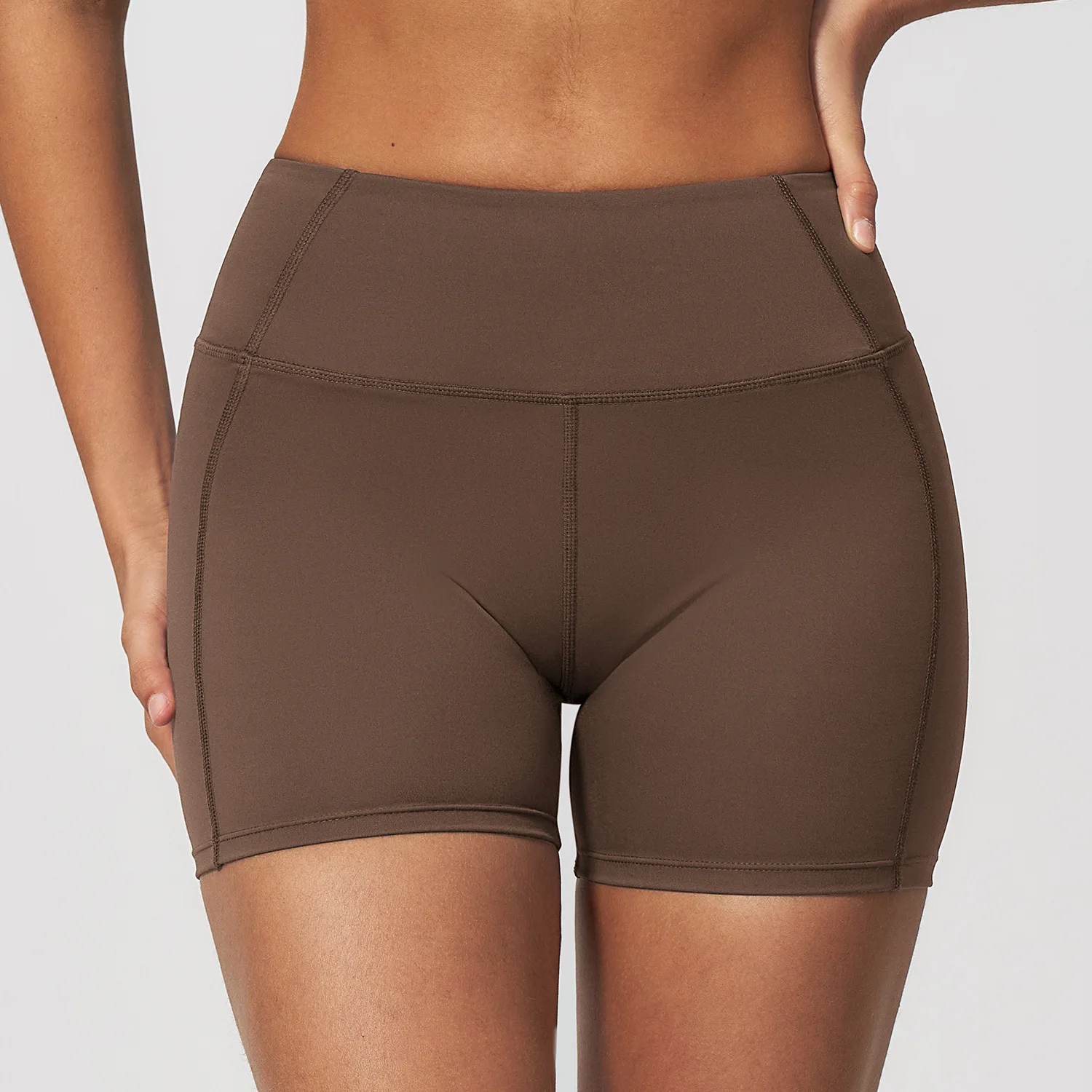 Shorts Femininos de Cintura Al - Yoga Fitness Up avaliação e preço