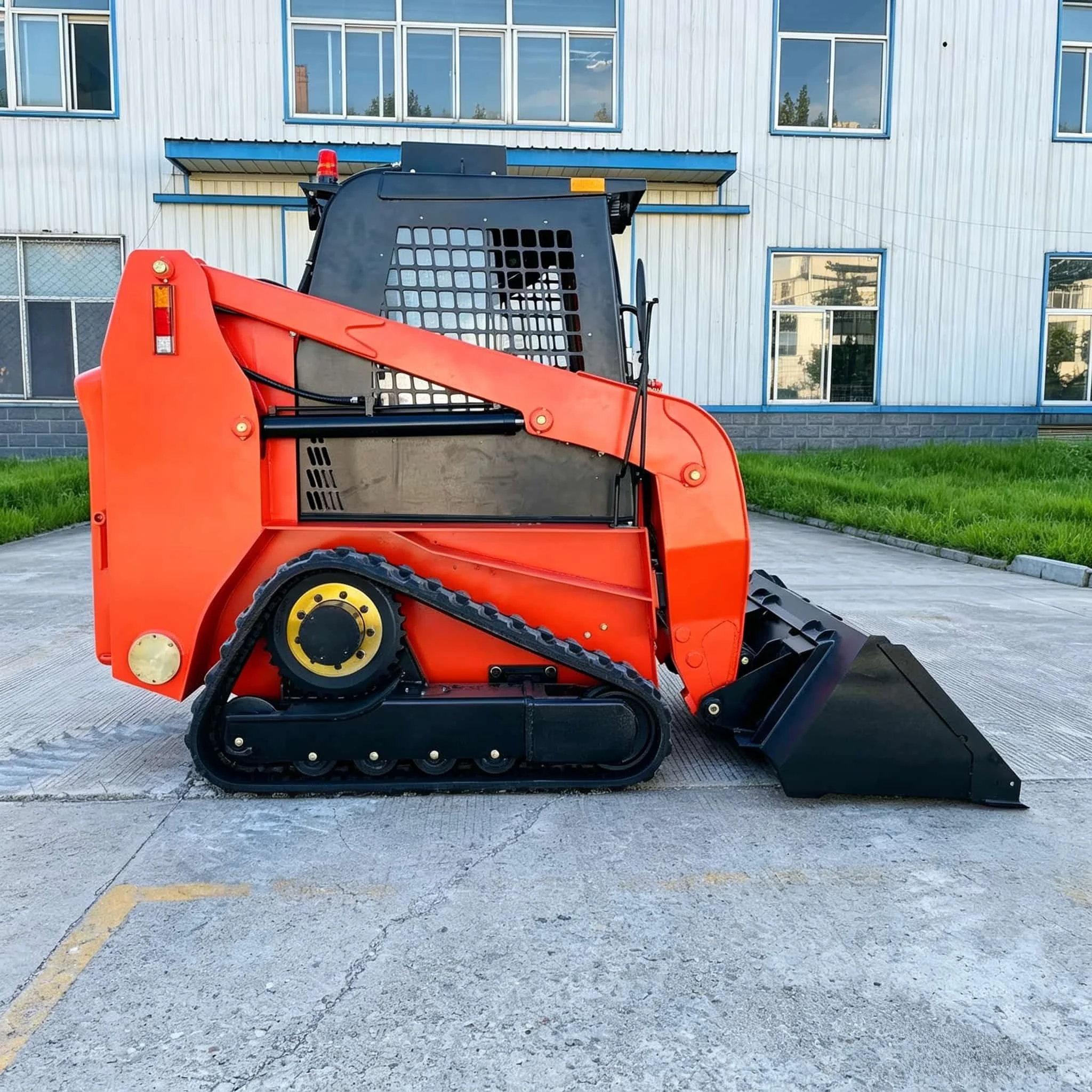 Safe And Reliable Crawler Wheel Mini Skid Steer Loader For Sale Skid Steer Loader Mini With Japanese Engine