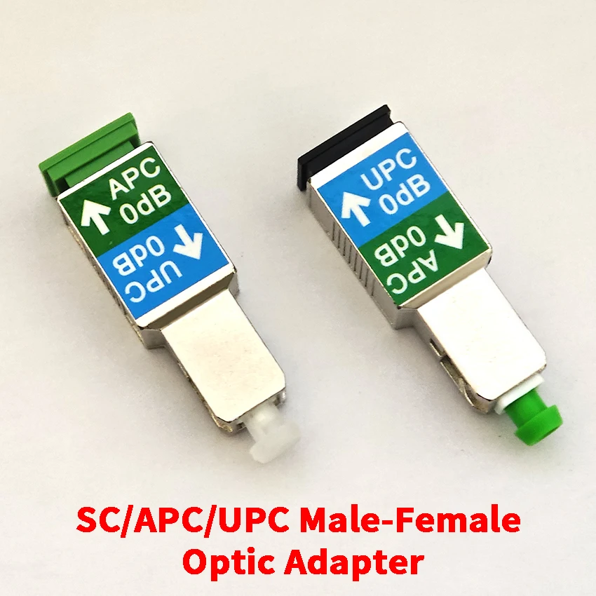 

Fiber optic converter SC-SC adapter UPC optical cable interface connection APC to UPC coupler SC UPC-APC Male to Female Adapter