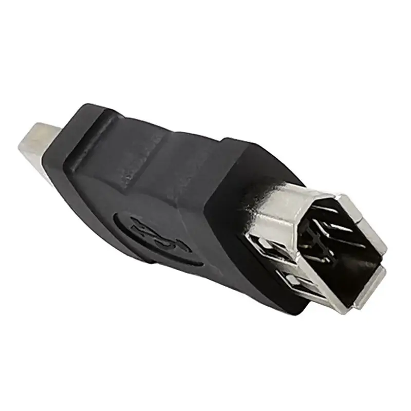 Адаптер FireWire 400/800 1394 B, 9-контактный к 6-контактному проводу под напряжением, 9-контактный переходник с 9P папа на 6p мама, USB2.0 AM на 1394 6P переходник мама