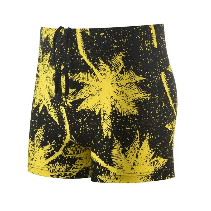 2 قطعة سراويل السباحة الذكور اللياقة البدنية بحر الصيف الرجال سريعة الجافة المطبوعة ملابس السباحة الشاطئ مجلس السراويل ملخصات