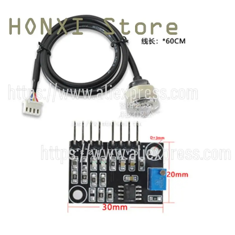 1PCS Liquid level sensor liquid level detection water level monitoring sensor module provides singlechip routines