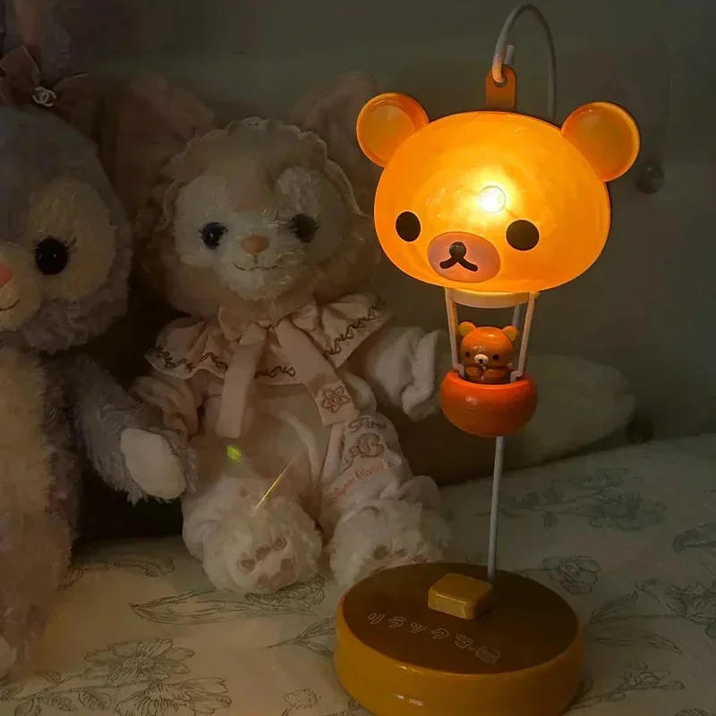 Sanx Rilakkuma Night Light Cute Balloon Bear Lamp Creative Desktop Decoration for Home Office Bedroom - view 4