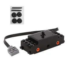 Building Block The Train Motor Four-wheel Drive  Orbital Motors PF Model Accessory Compatible with Lego Parts 88002 Motor