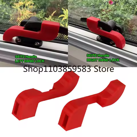 1 Pair Caravan Locks For SEITZ Dometic Window Latches RV Camper Interior Accessories Caravan Window Security Locks