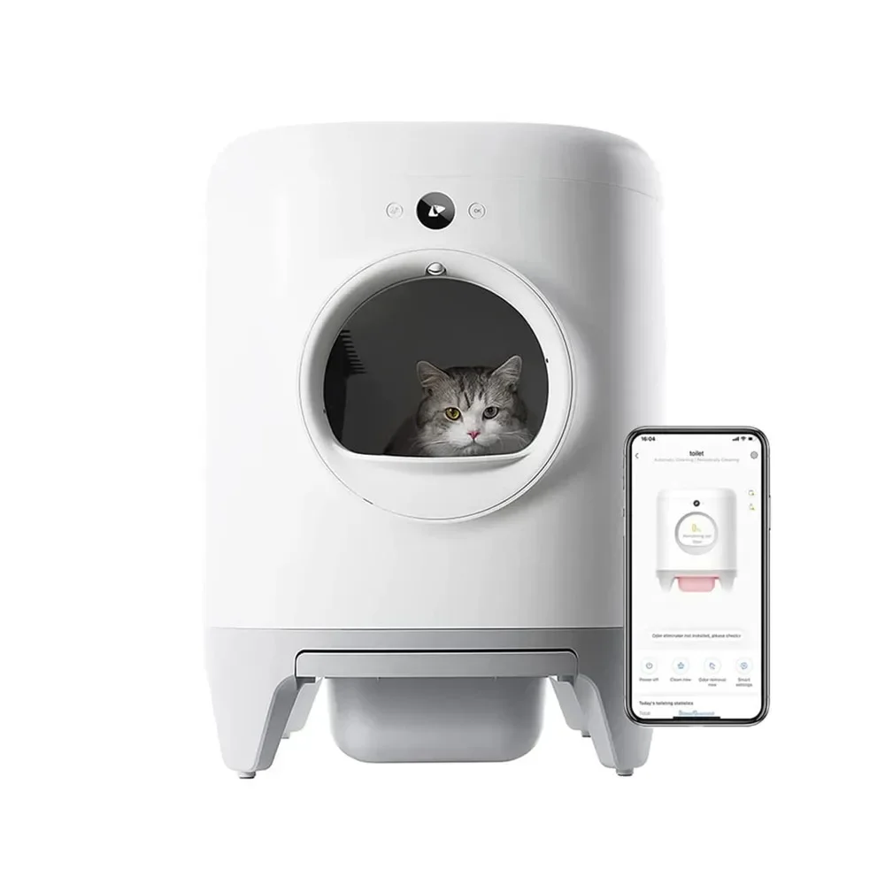 Smart Auto Self Cleaning Cat Litter Box Automatic Cat Toilet with App Control