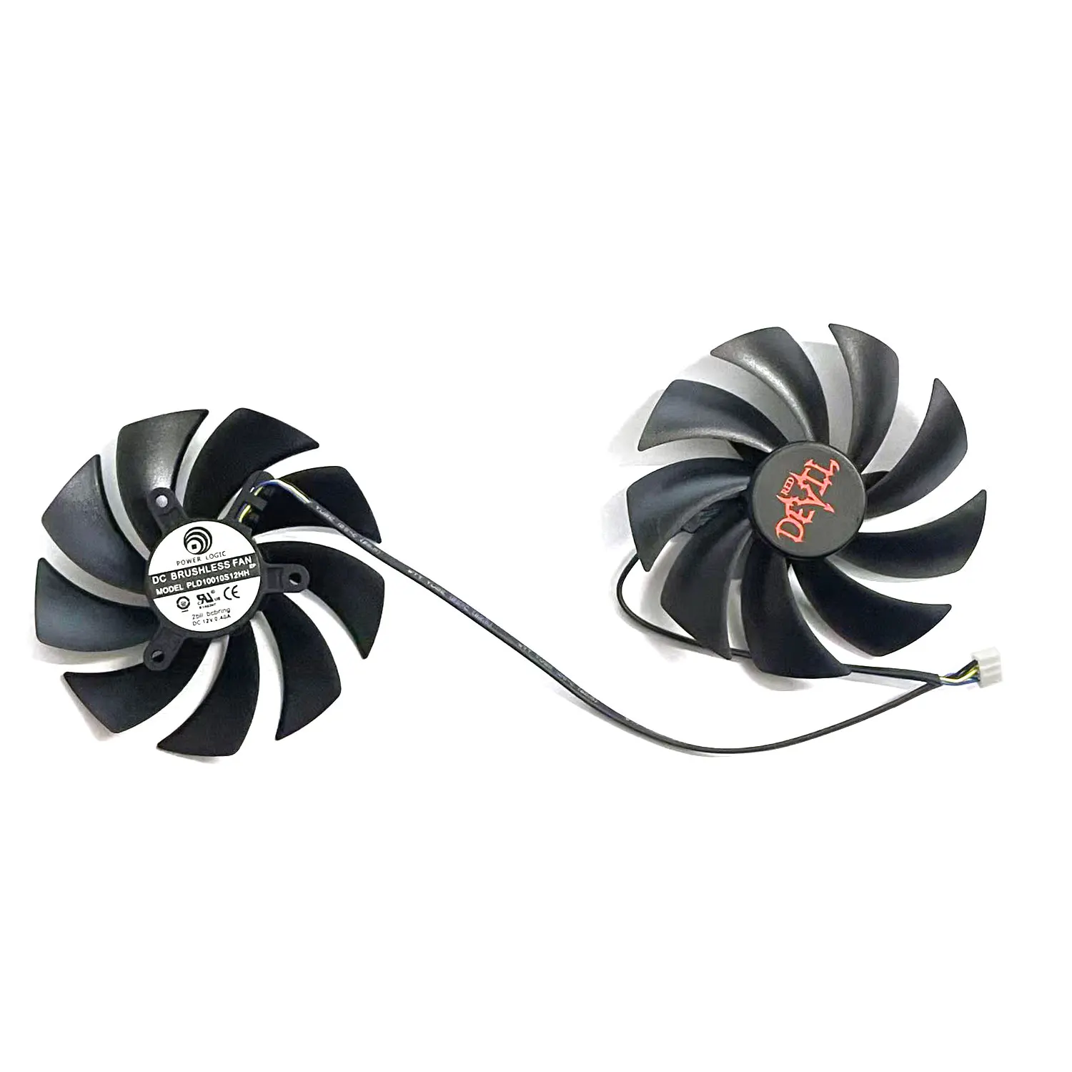 

For POWERCOLOR DATALAND Radeon RX 580 590 graphics card replacement Brand new 95MM RX580 590 GPU fan PLD10015B12H PLD10010S12HH