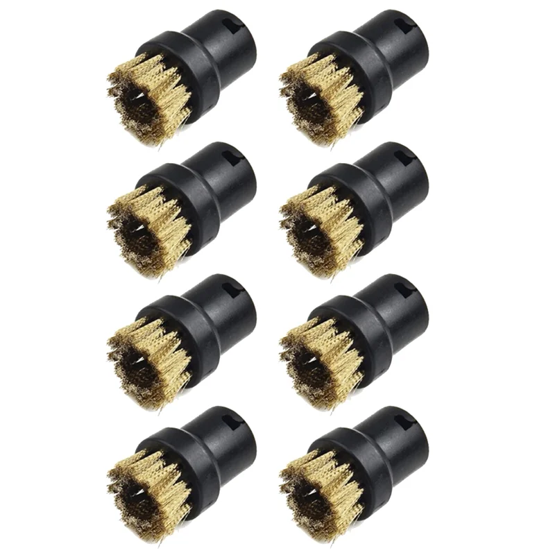 Round Brush Brass Wire Brush Nozzles for KARCHER SC Series KARCHER SC1 SC2S C3 SC4 SC5 SC952 SC1020 SC2500 SC5800