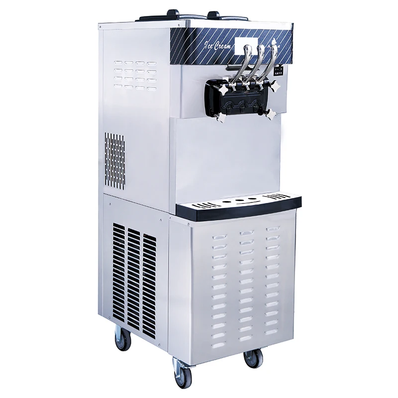 

for Professional Stainless Steel Commercial Soft Ice Cream Maker 2+1 Flavors Ice Cream Maker Machine