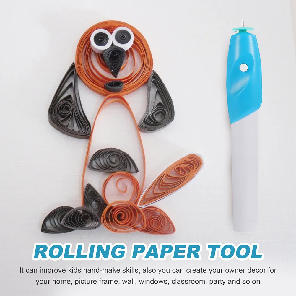 

2pcs Quilling Pen For Diy Crafts Portable Volume Rolling Lightweight Efficient Rolling