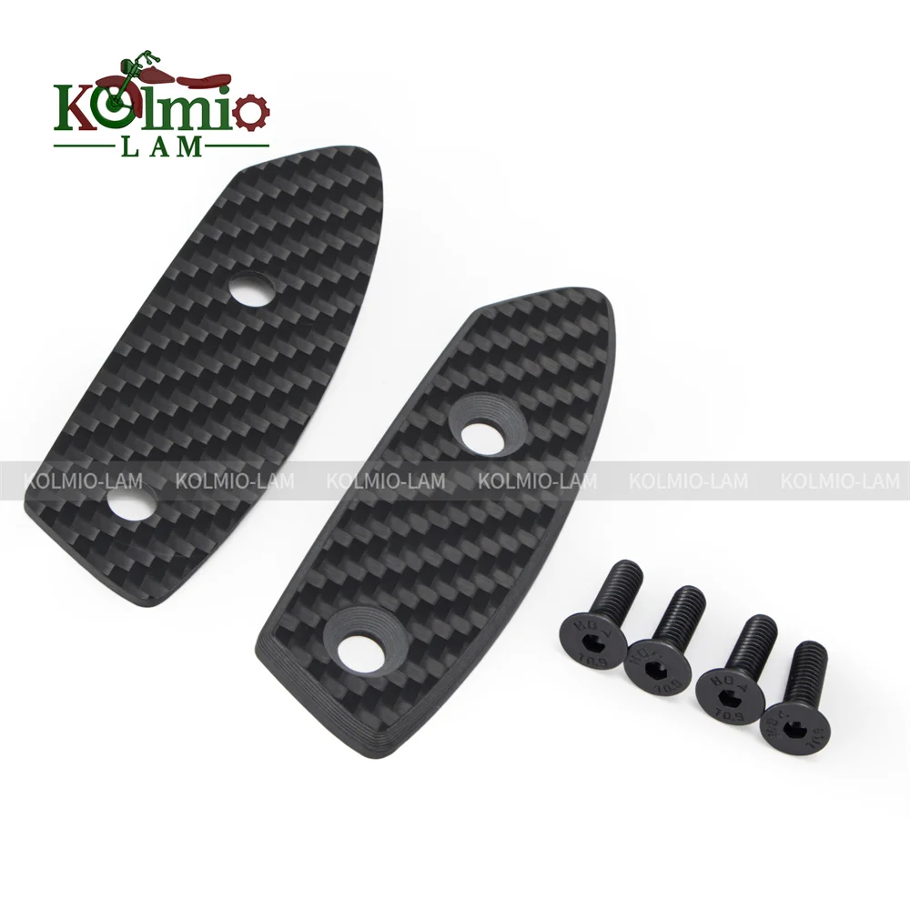 الكربون الألياف دراجة نارية مرآة الرؤية الخلفية كتلة قبالة قاعدة لوحة صالح ل 1999 - 2025 سوزوكي هايابوسا GSX1300R GSXR1300 2024 2023 22