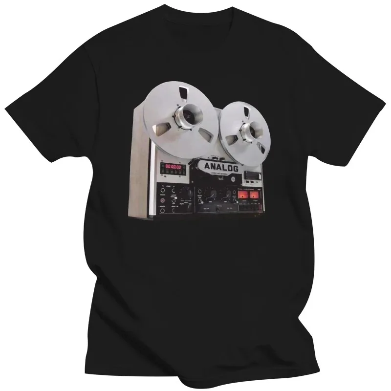 Keeping It Reel to Reel Vintage Tape Recorder Retro Men T-Shirt