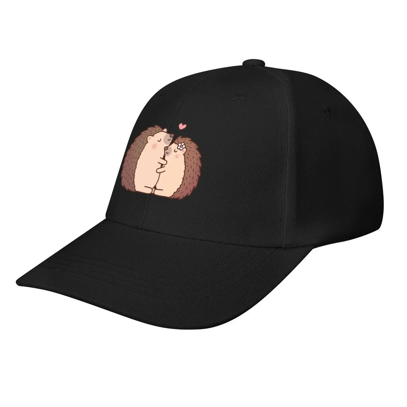 

Cute Hugging Hedgehogs In Love Baseball Cap luxury caps Hat Man Luxury Golf Hat Mens Caps Women's