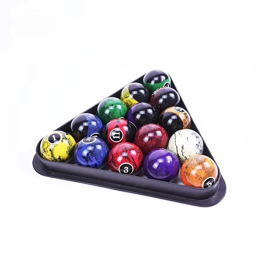 

Durable and Long-Lasting Billiard Balls - Vibrant Design 16pcs Pool Ball Set for Billiard Halls