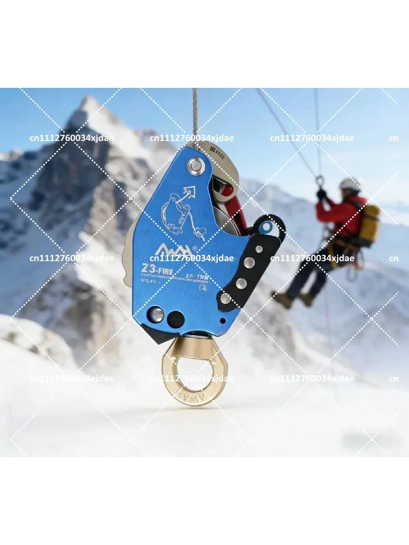Electric Lift Rope Climber Slow Descent Device for Air Conditioner Installation Aerial Work Safety Tool