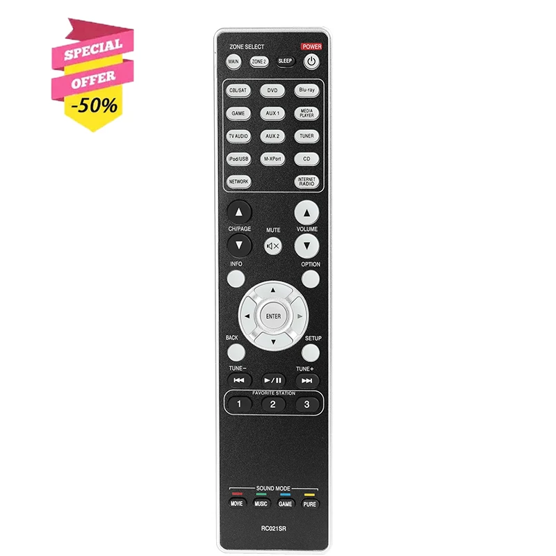 New RC021SR Remote Control Compatible With Marantz AV Surround Receiver NR1604 NR1604P SR5008 SR6008 Replacement Controller