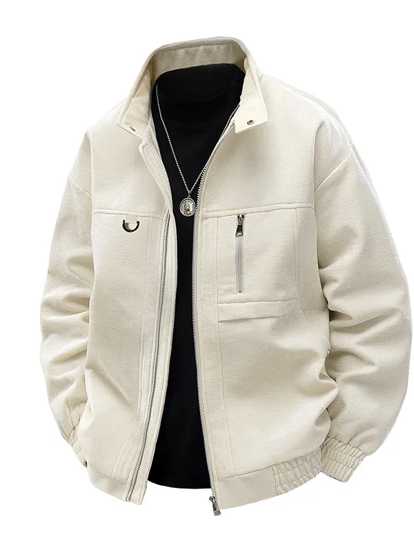 

Мужская повседневная куртка-бомбер на весну-осень, новая модная трендовая модель в корейском стиле, свободный крой, верхняя одежда