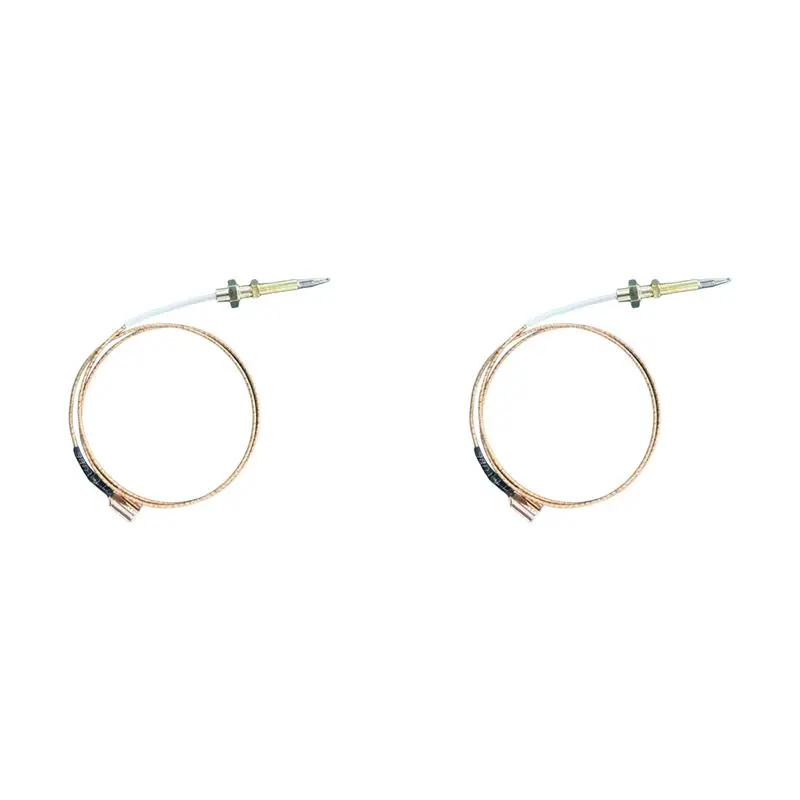 2X Screw Gas Stove Thermocouple Heater Burner Cooker Universal Fireplace Parts Digital Temperature Controller-AT36
