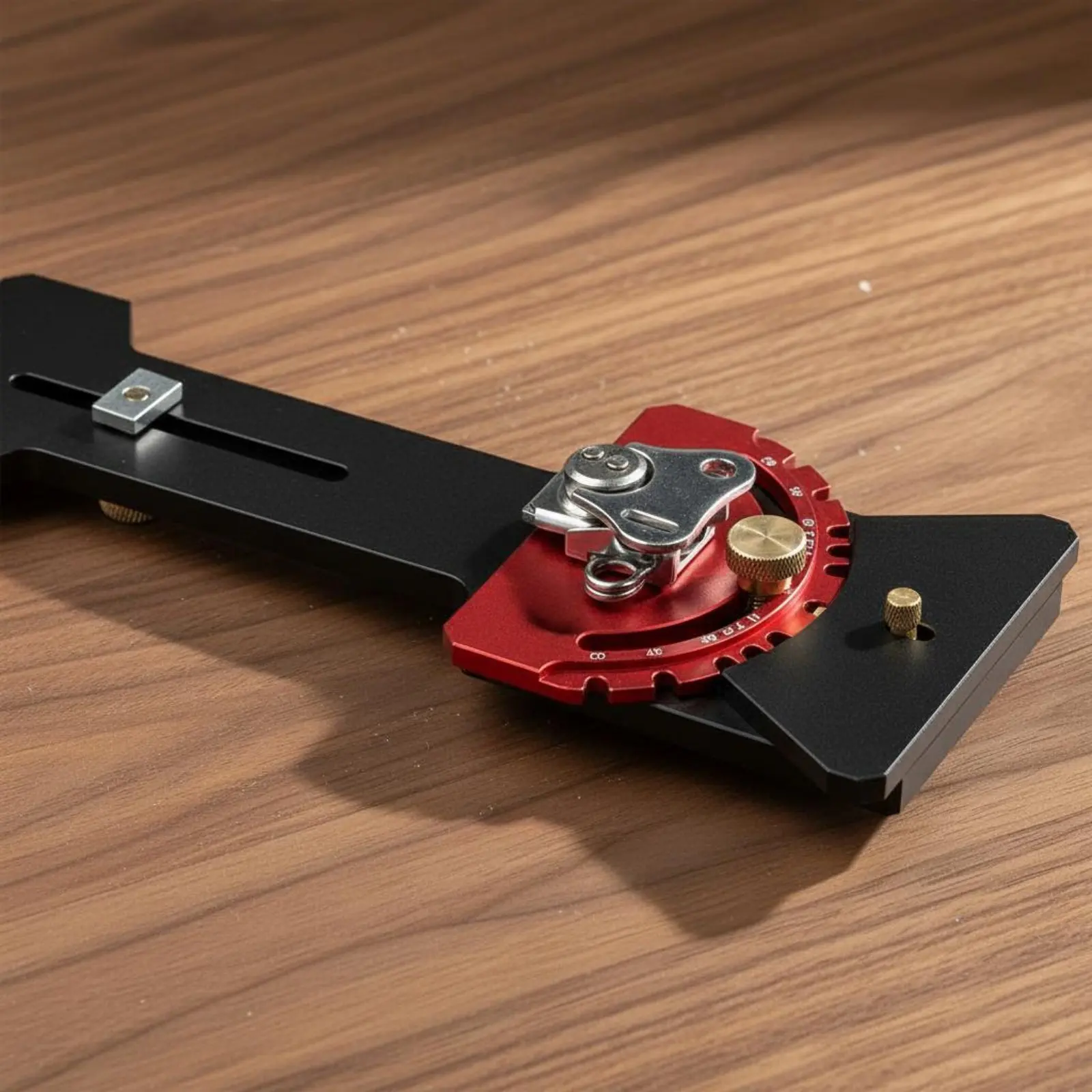 

Saw Rail Square Aluminum Alloy 90 Degree Rail Stop Track Saw Angle Fence CNC Machined Adjustable Angle Square Stable Support