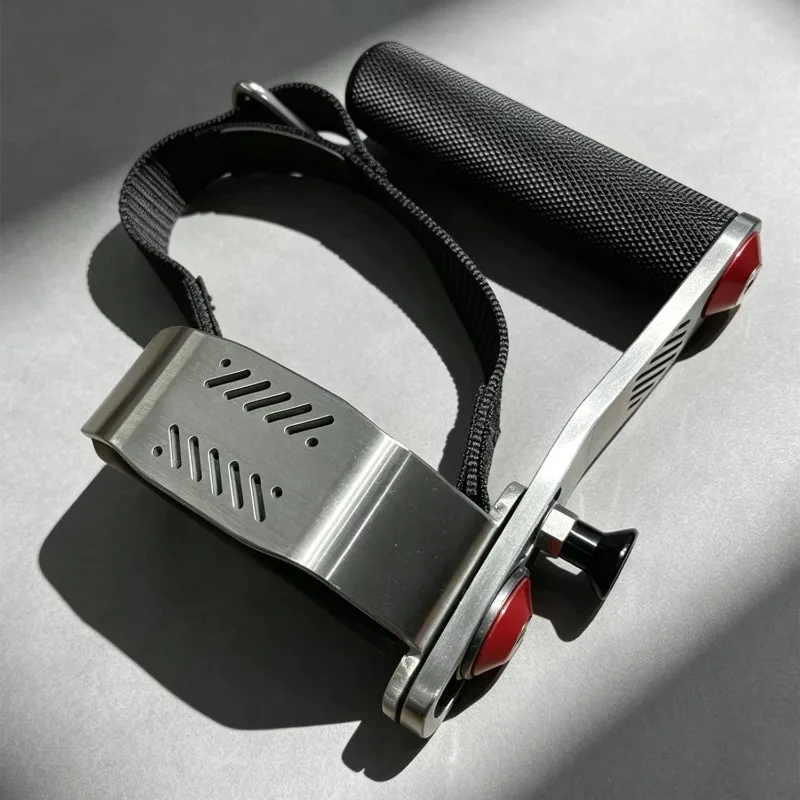 Side Flat Handle Fitness Patent Gantry Handle Left and Right Adjustable Cable Special Accessories for Shoulder Training