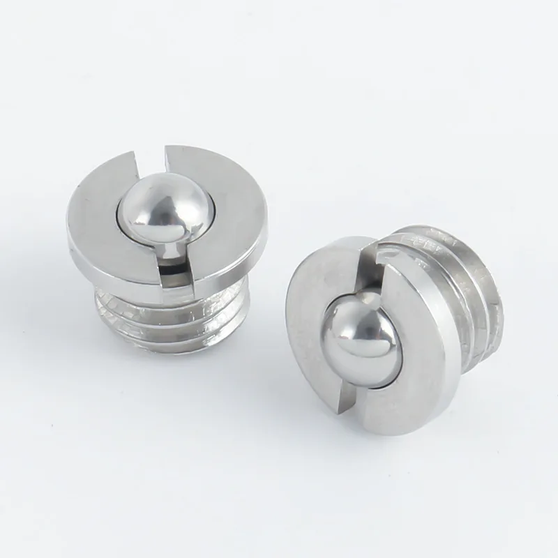 Stainless Steel Flange Ball Plunger M6 Thread Precision Positioning Bead Mold Accessory Ball Point Screw