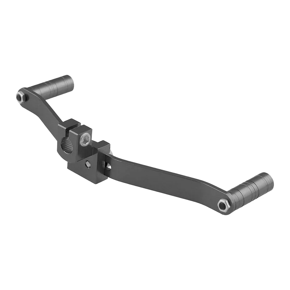 Alloy Shift Pedal Black Gear Shift Lever Improved Control Response Lightweight 0.13kg Build For Rugged Off-roading
