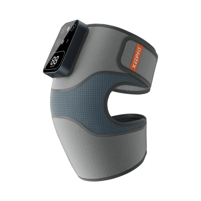 2025/Versatile Knee & Leg Massager with Adjustle Heat and Vibration - USB Rechargele, Ideal for Knees, Shoulders, Elbows