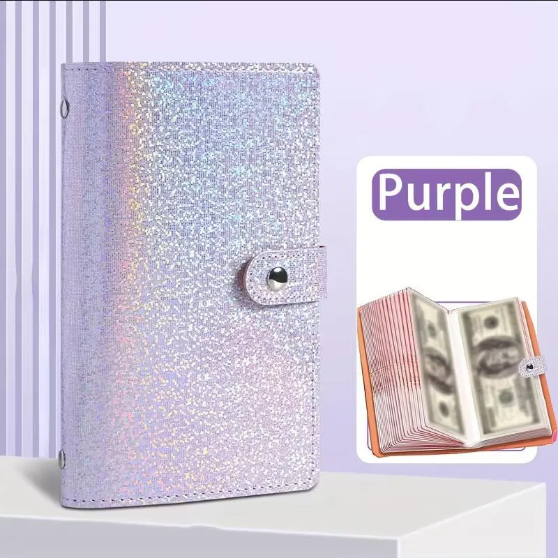Soft Leather Binder Budget Planner Cash Envelope Binder With Budget Envelopes A6 Binder Pockets Cash Envelope Wallet Budgeting