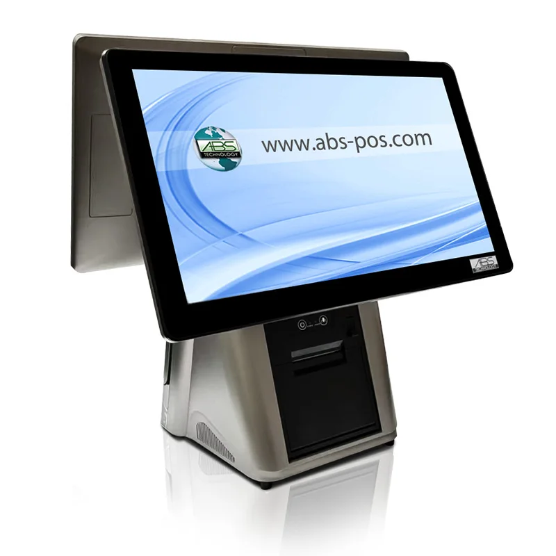 ATV&UTVCustomizable Single-Screen Android Touch POS Machine Cash Register System Quad-core 2.0GHz Processor 1080p Resolution Blu