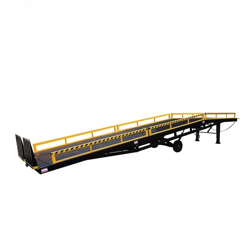 Mobile Hydraulic Boarding Bridge Quick Height Adjustment for Multi Size Container Loading