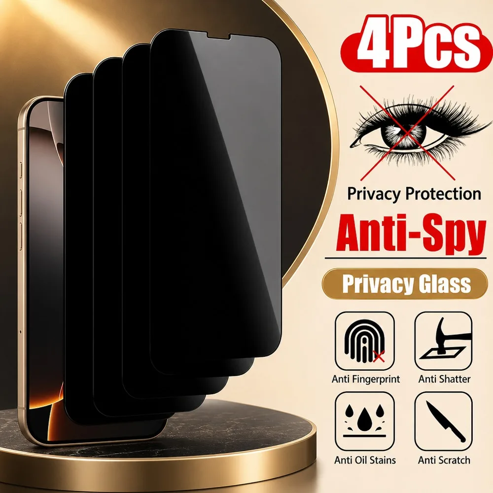 4 Stück Sichtschutz aus gehärtetem Glas für Nothing Phone (1) (2) (2a) Anti-Spionage-Displayschutz für Nothing Phone (2a) Plus (3) (3a)