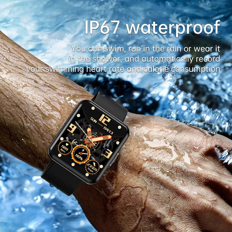 Originale Q333 Smart Watch Monitor della temperatura corporea frequenza cardiaca pressione sanguigna ossigeno IP67 impermeabile Smartwatch con fotocamera remota