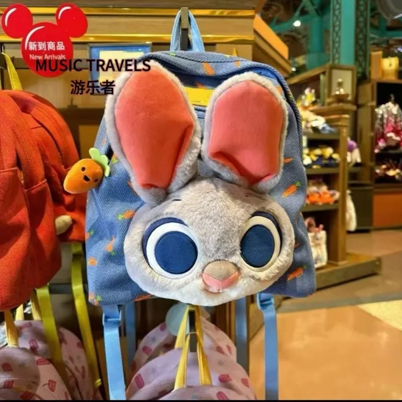 Kawaii ديزني Zootopia جودي هوبس ظهره Parkdance لطيف أفخم سعة كبيرة دمية حقيبة الأطفال نزهة حقيبة هدية عيد