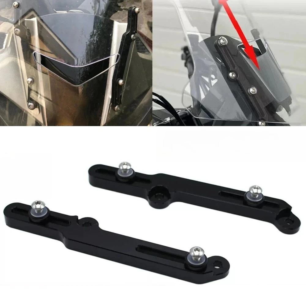 

NC750D Motorcycle Windscreen Adjusters CNC Aluminum Windshield Bracket For HONDA NC 750D NC750 D 2017 2018 2019