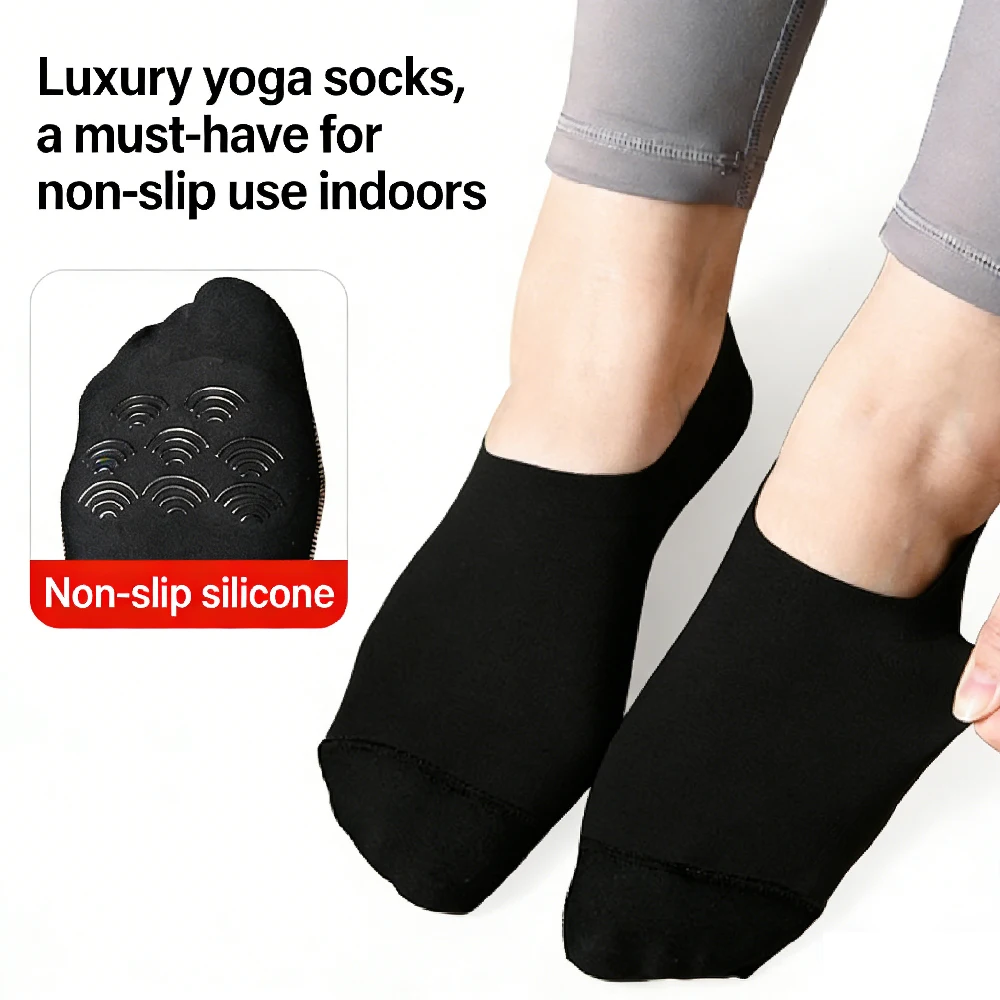 1Pair Women Non Slip Grip Sock - Pilates Yoga Footwear review and price
