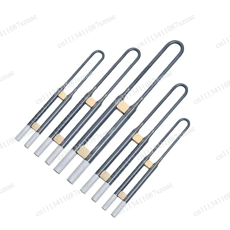 High-Temperature Flexible MoSi2 Heating Element TC1700, U-Type Ceramic Rod for Electric Furnace and Kiln