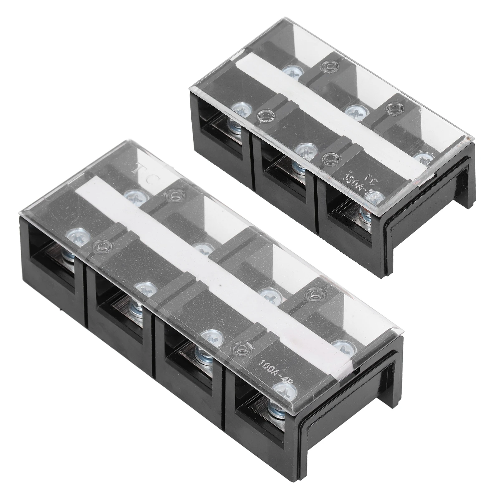 Terminal Block Secure Fit Screw Terminals AC600V Prevent Accidental Contact with Cover for Automotive Power Distribution Wiring